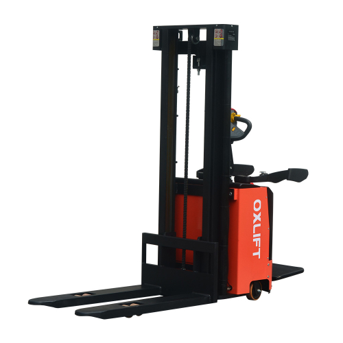 Самоходный штабелер OXLIFT BX20-4X 3600 мм 2000 кг с платформой для оператора с двумя гидроузлами 2